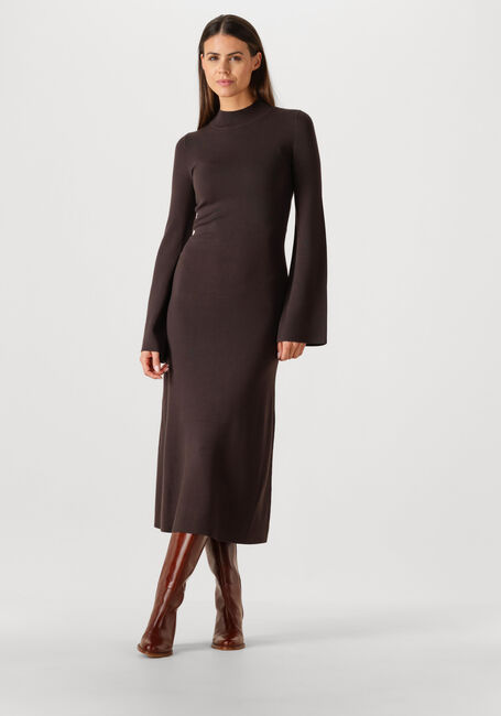 Bruine VANESSA BRUNO Midi jurk FABIANAR DRESS - large