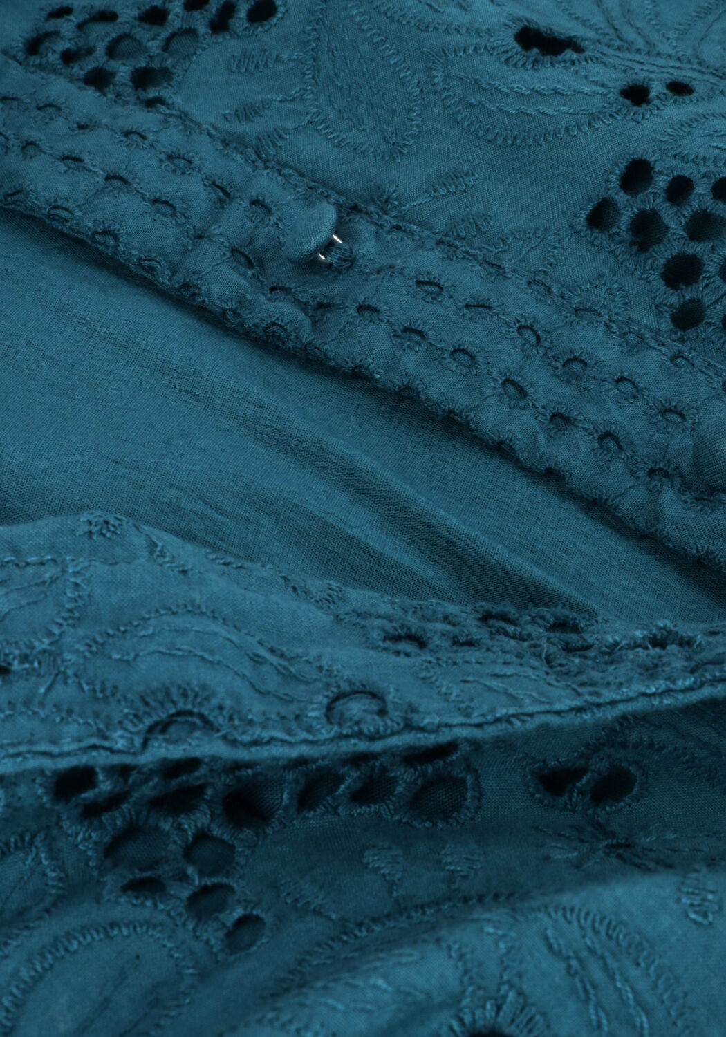 Blauwe Y.A.S. Mini jurk YASTEALA LS SHIRT DRESS S. - large