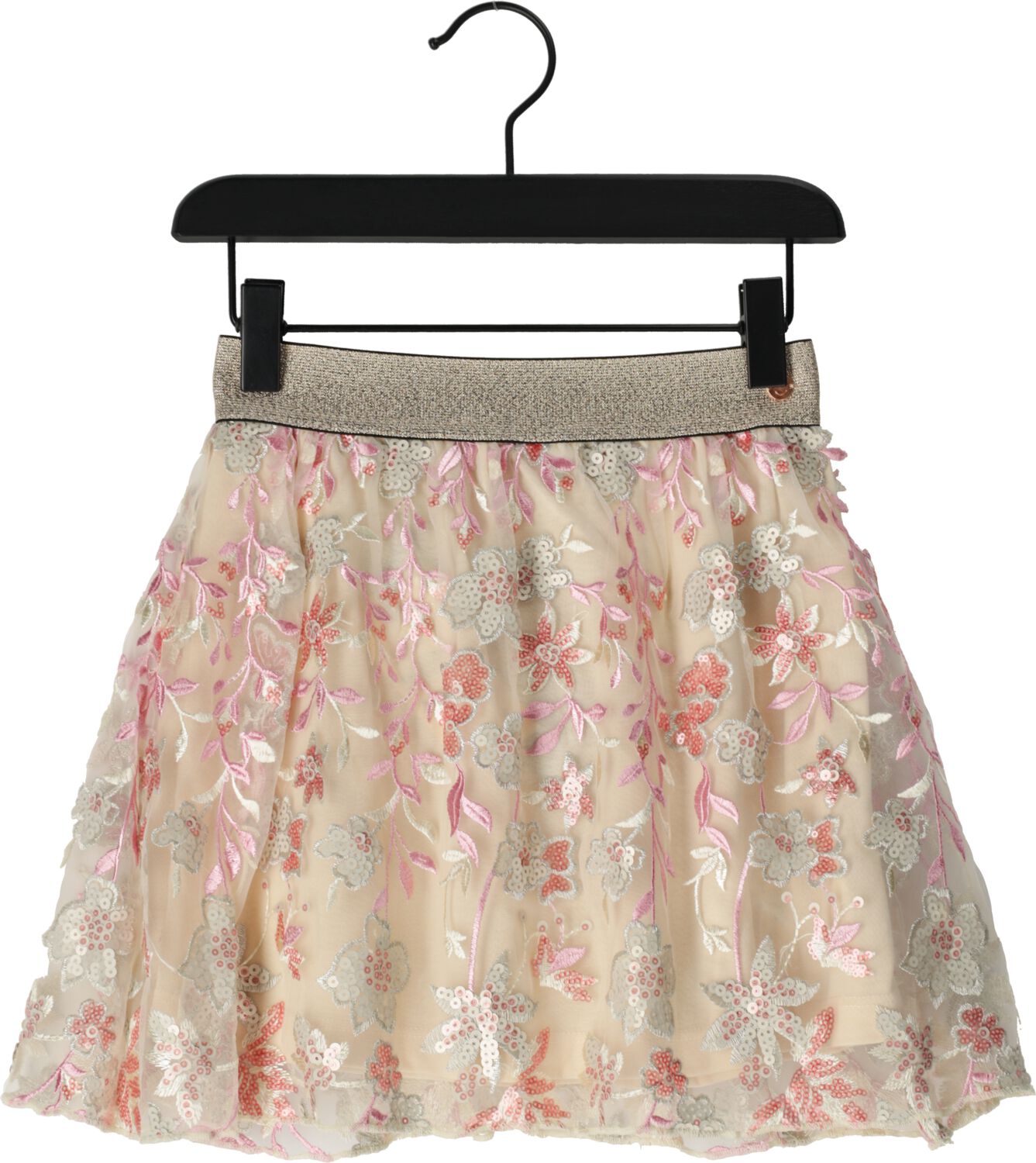 NONO Meisjes Rokken Nele Mesh Skirt Ecru
