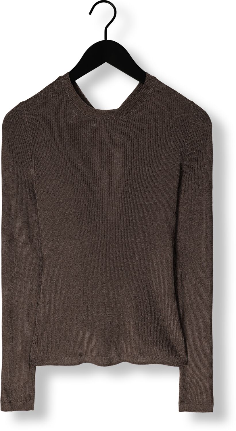 GESTUZ Dames Tops & T-shirts Silvigz Deep Back Blouse Grijs