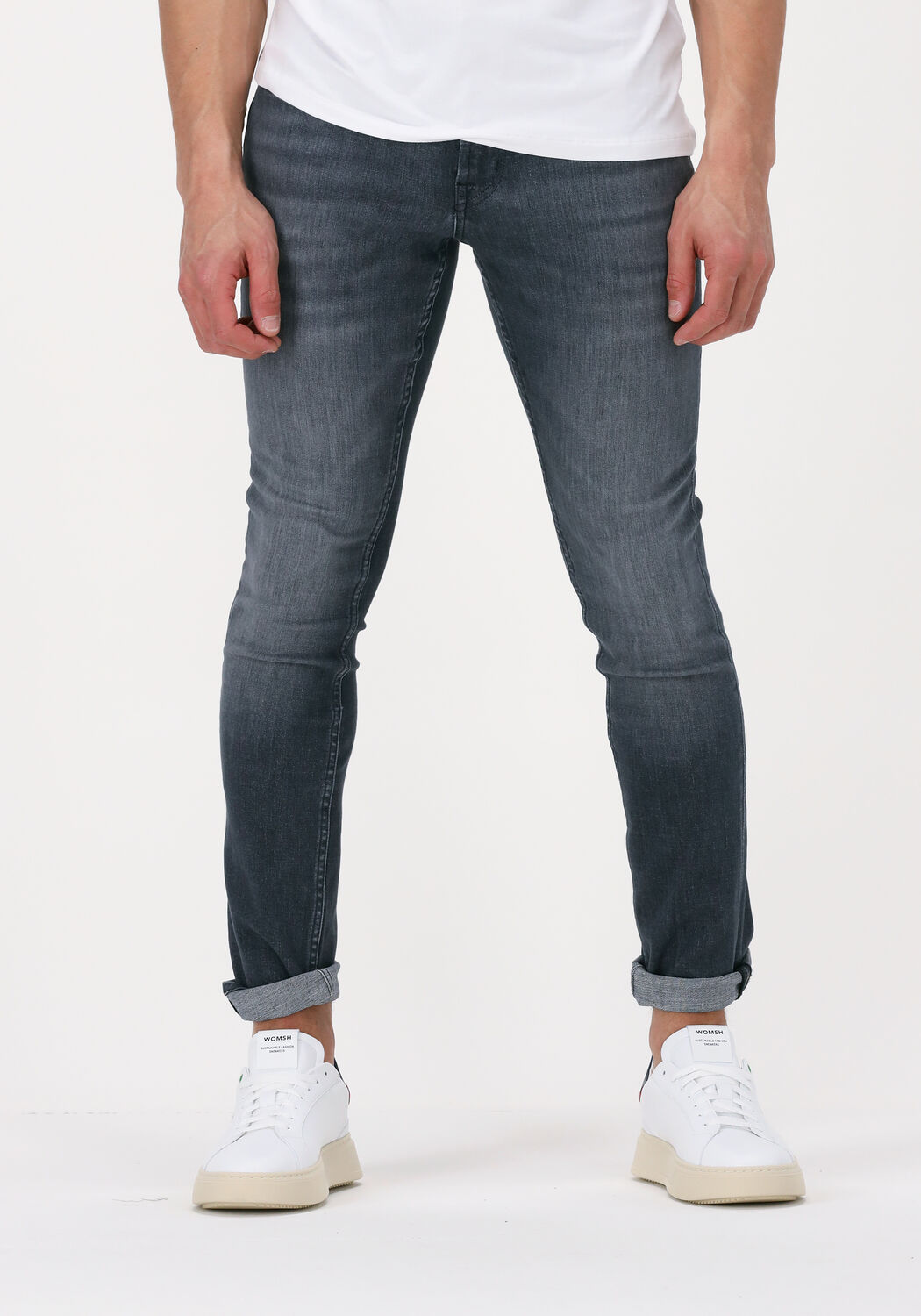 7 For All Mankind Skinny jeans blauw casual uitstraling Mode Spijkerbroeken Skinny jeans 