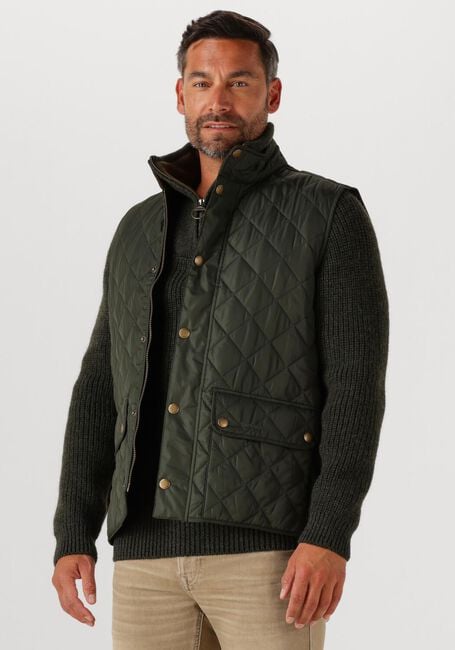 Donkergroene BARBOUR Bodywarmer NEW LOWERDALE QUILTED GILET - large