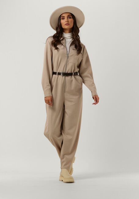 Beige ANOTHER LABEL Jumpsuit ASHLYN JUMPSUIT L/S - large