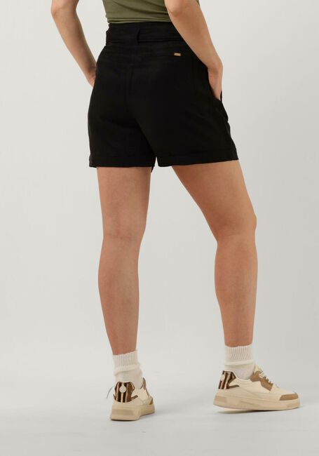 Zwarte SCOTCH & SODA Shorts HIGH RISE BELTED SHORTS - large