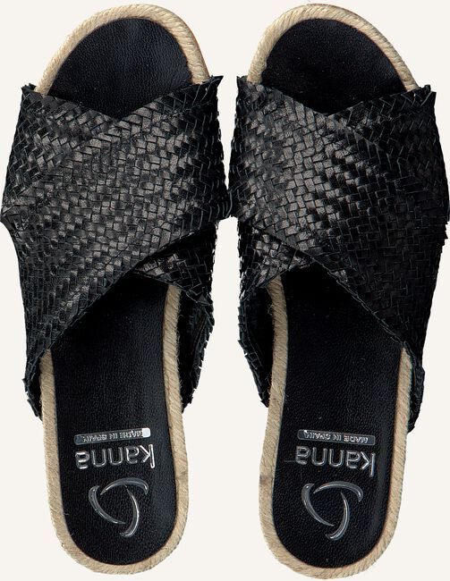 Zwarte KANNA Slippers 20191 Zwarte KANNA Slippers 20191 - large