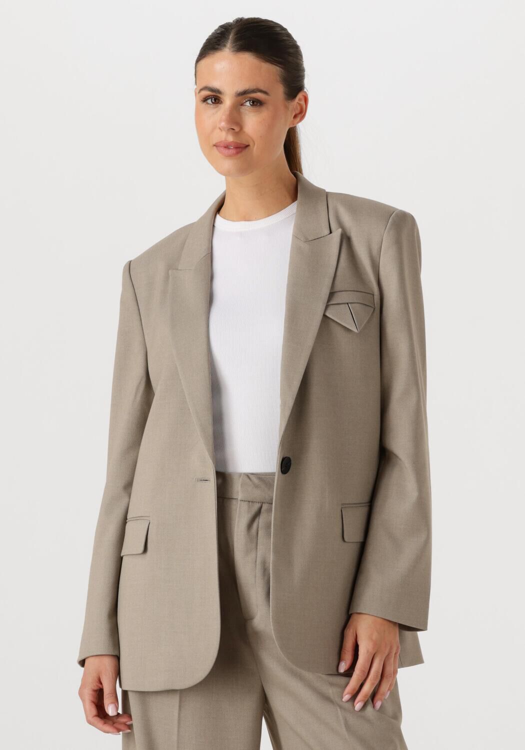 COPENHAGEN MUSE Dames Blazers Cmtailor-ja Beige