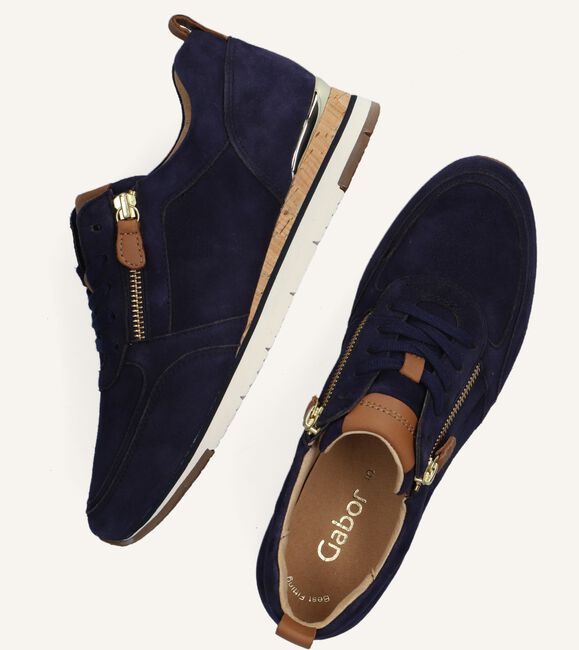 Blauwe GABOR Lage sneakers 431 Blauwe GABOR Lage sneakers 431 - large