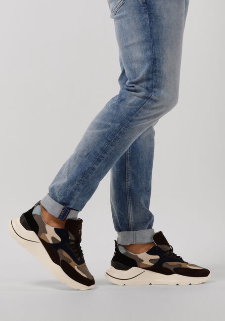 Bruine D.A.T.E Lage sneakers FUGA HEREN - large