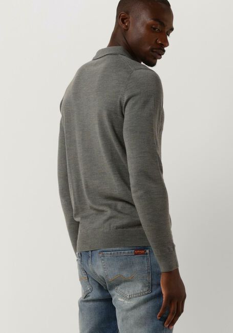 Groene PROFUOMO Polo POLO LONGSLEEVE - large