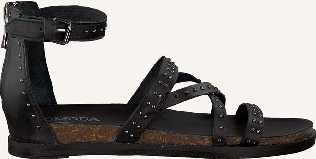 Zwarte OMODA Platte sandalen LPARANSTUD-16 Zwarte OMODA Platte sandalen LPARANSTUD-16 - large