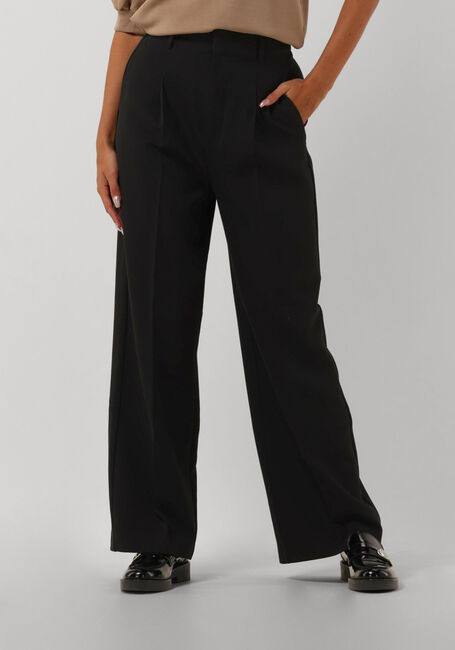 Zwarte MY ESSENTIAL WARDROBE Wijde broek 28 THE TAILORED HIGH PANT - large