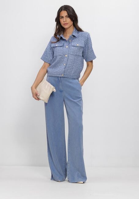 Blauwe FREEBIRD Blazers WV-BOUCLE-CHENILLE-26-1 - large