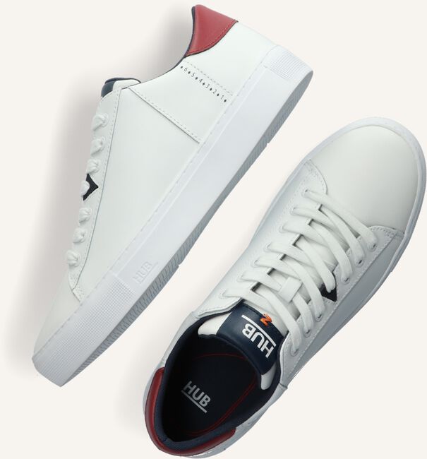 Witte HUB Lage sneakers HOOK-M Witte HUB Lage sneakers HOOK-M - large