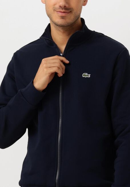 Donkerblauwe LACOSTE Vest 1HS1 MENS SWEAT ZIP - large