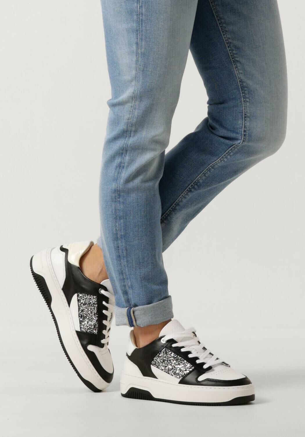 Witte NUBIKK Lage sneakers BASKET COURT DAMES - large