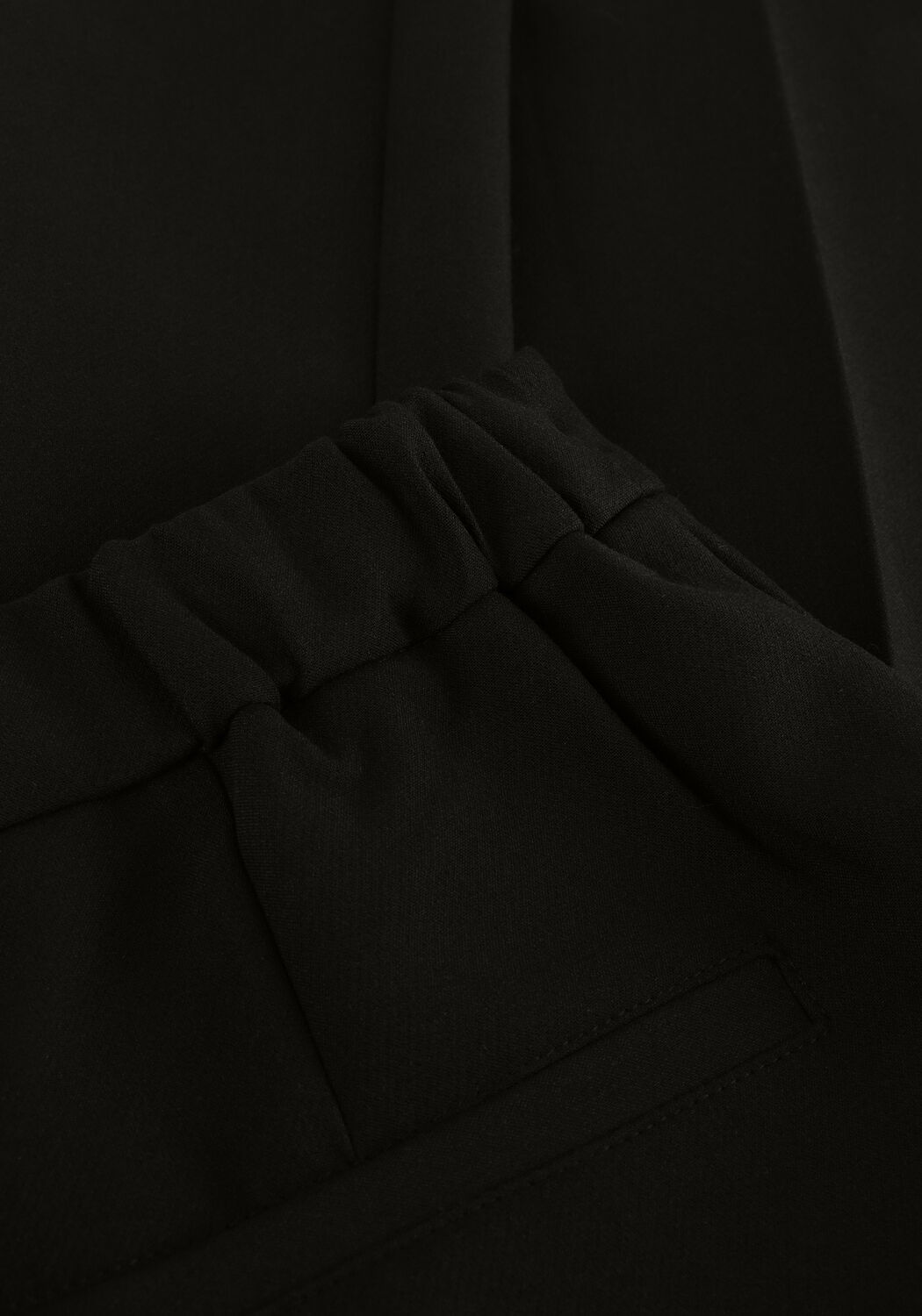 Zwarte SUMMUM Wijde broek TROUSERS WIDE LEGS FOAM UNI - large