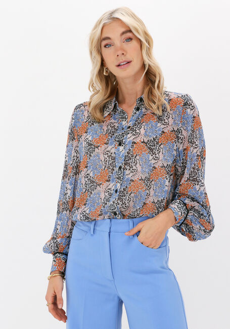 Blauwe SECOND FEMALE Blouses ITEA SHIRT - large