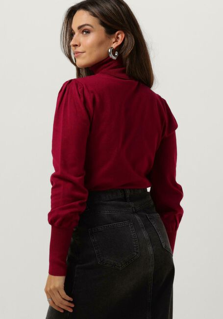 Bordeaux YDENCE Coltrui KNITTED TOP LIV - large