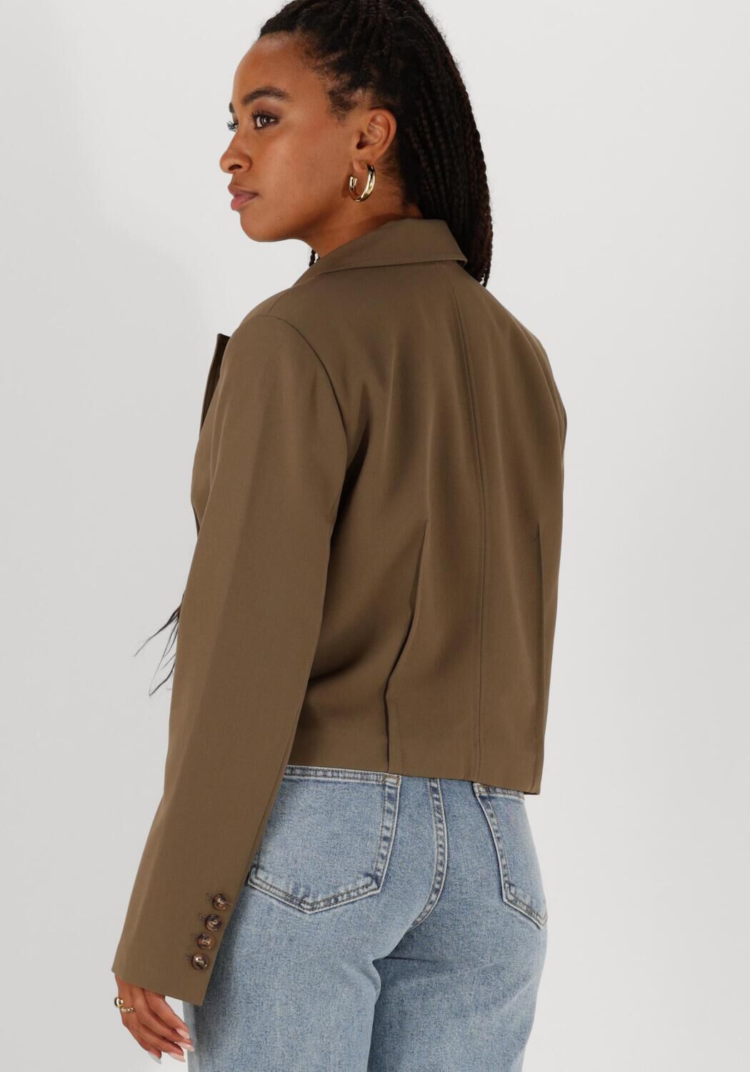 Y.A.S. Dames Blazers Yascappa Ls Short Blazer Bruin