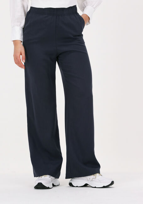 Donkerblauwe KNIT-TED Wijde broek MARLOES - large