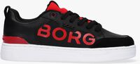 Zwarte BJORN BORG T1060 LGO T Lage sneakers - medium