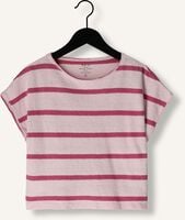 Roze PLAY UP T-shirt STRIPED JERSEY T-SHIRT Roze PLAY UP T-shirt STRIPED JERSEY T-SHIRT - medium
