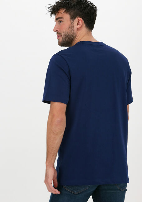 Donkerblauwe SCOTCH & SODA T-shirt REGULAR-FIT T-SHIRT IN ORGANIC - large