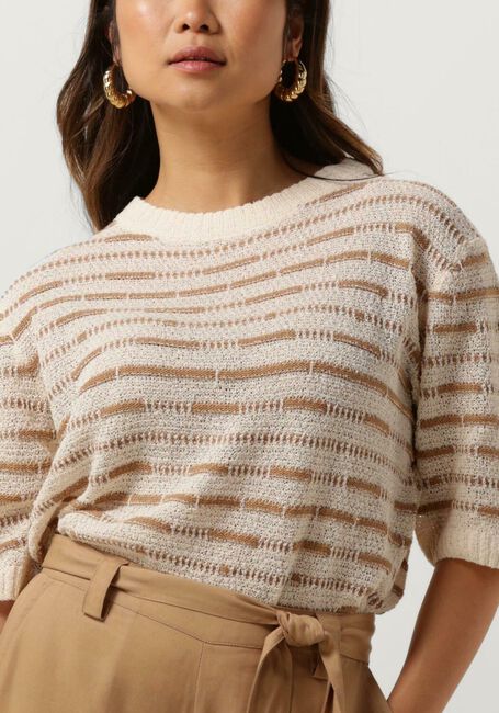 Zand NUKUS Trui VINNA PULLOVER SS STRIPE - large