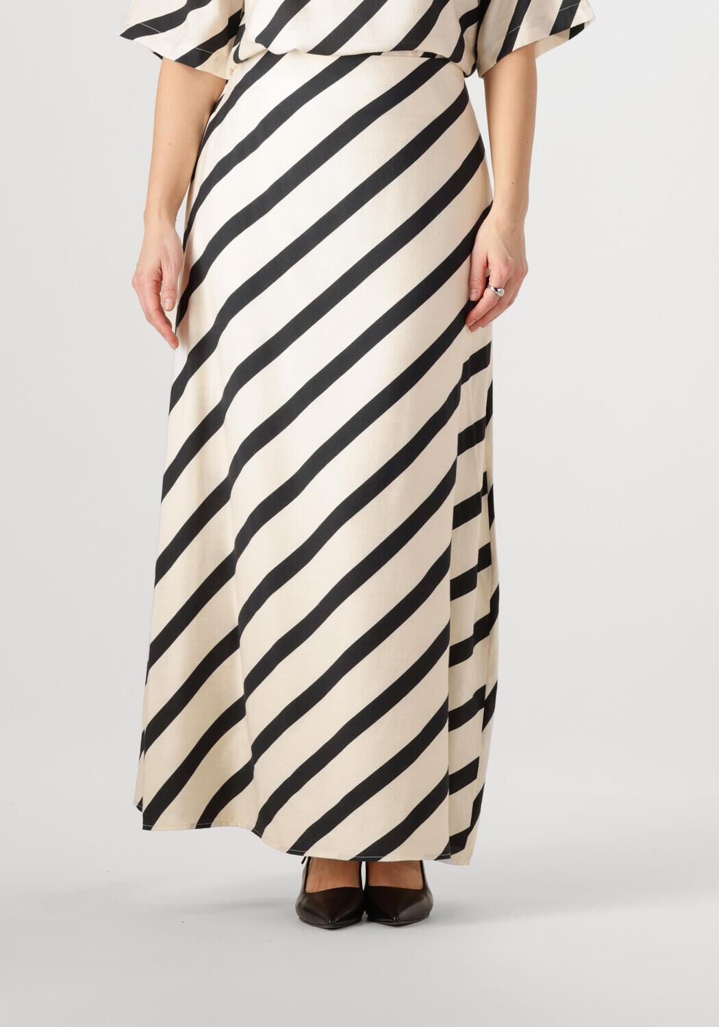 JANSEN AMSTERDAM Dames Rokken Thirza Rok Bs 688 Long Wit