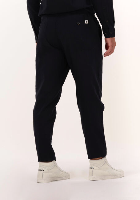 Donkerblauwe ANERKJENDT Chino AKJULIUS LINEN PANTS - large