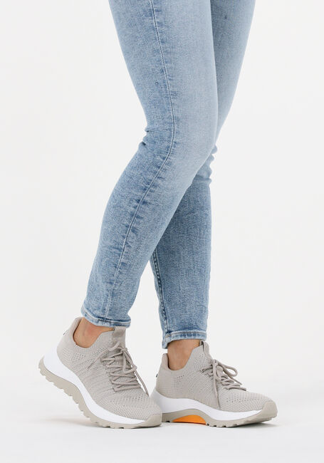 Beige CALVIN KLEIN Lage sneakers KNIT LACE UP - large