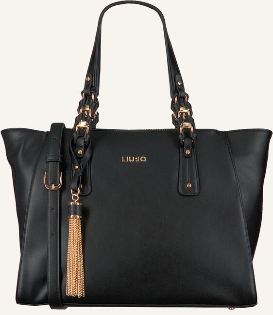 Zwarte LIU JO Handtas RAGG M SATCHEL Zwarte LIU JO Handtas RAGG M SATCHEL - large