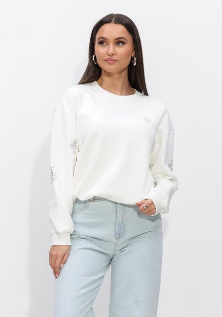 Gebroken wit NUKUS Trui SUZANNE PULLOVER PAILLET - large