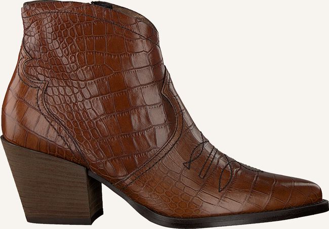 Cognac PAUL GREEN Enkellaarsjes 9666 Cognac PAUL GREEN Enkellaarsjes 9666 - large
