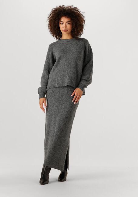 Grijze MOVES Trui ASLA KNIT 2579 - large