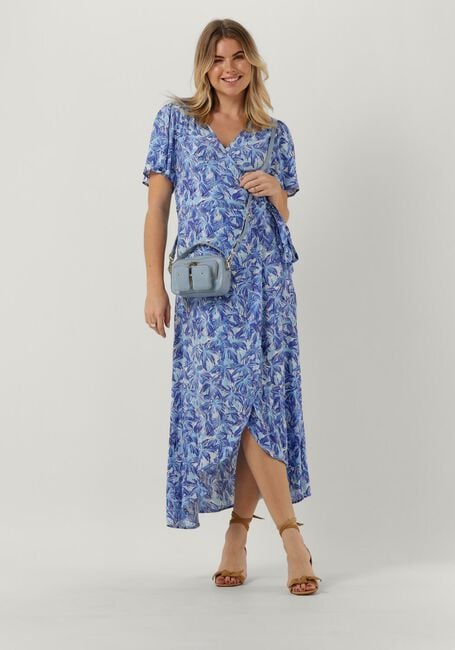 Blauwe FABIENNE CHAPOT Midi jurk ARCHANA BUTTERFLY DRESS 79 - large
