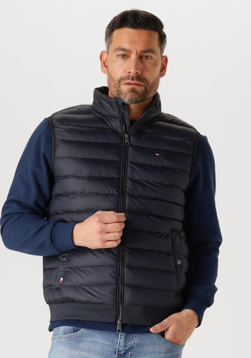 Tommy Hilfiger Bodywarmer MIX MEDIA VEST Achterkant niet gestikt