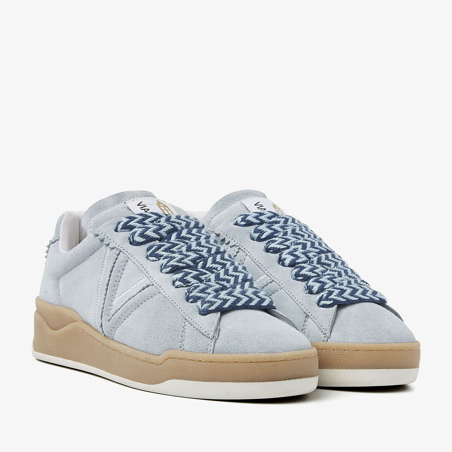 Lichtblauwe VIA VAI Lage sneakers SAM KYLI - large