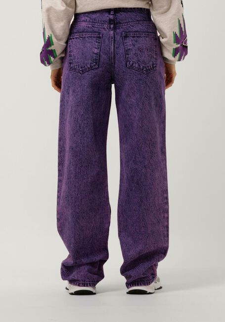Paarse REFINED DEPARTMENT Wide jeans HANNAH - large