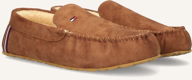 Cognac TOMMY HILFIGER Pantoffels WARM CORPO ELEVATED Cognac TOMMY HILFIGER Pantoffels WARM CORPO ELEVATED - large