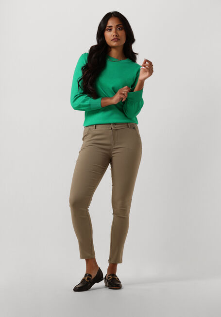 Groene MINUS Trui MERSIN KNIT TEE - large