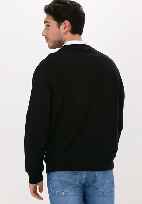 Zwarte CALVIN KLEIN Sweater STACKED LOGO CREW NECK - large
