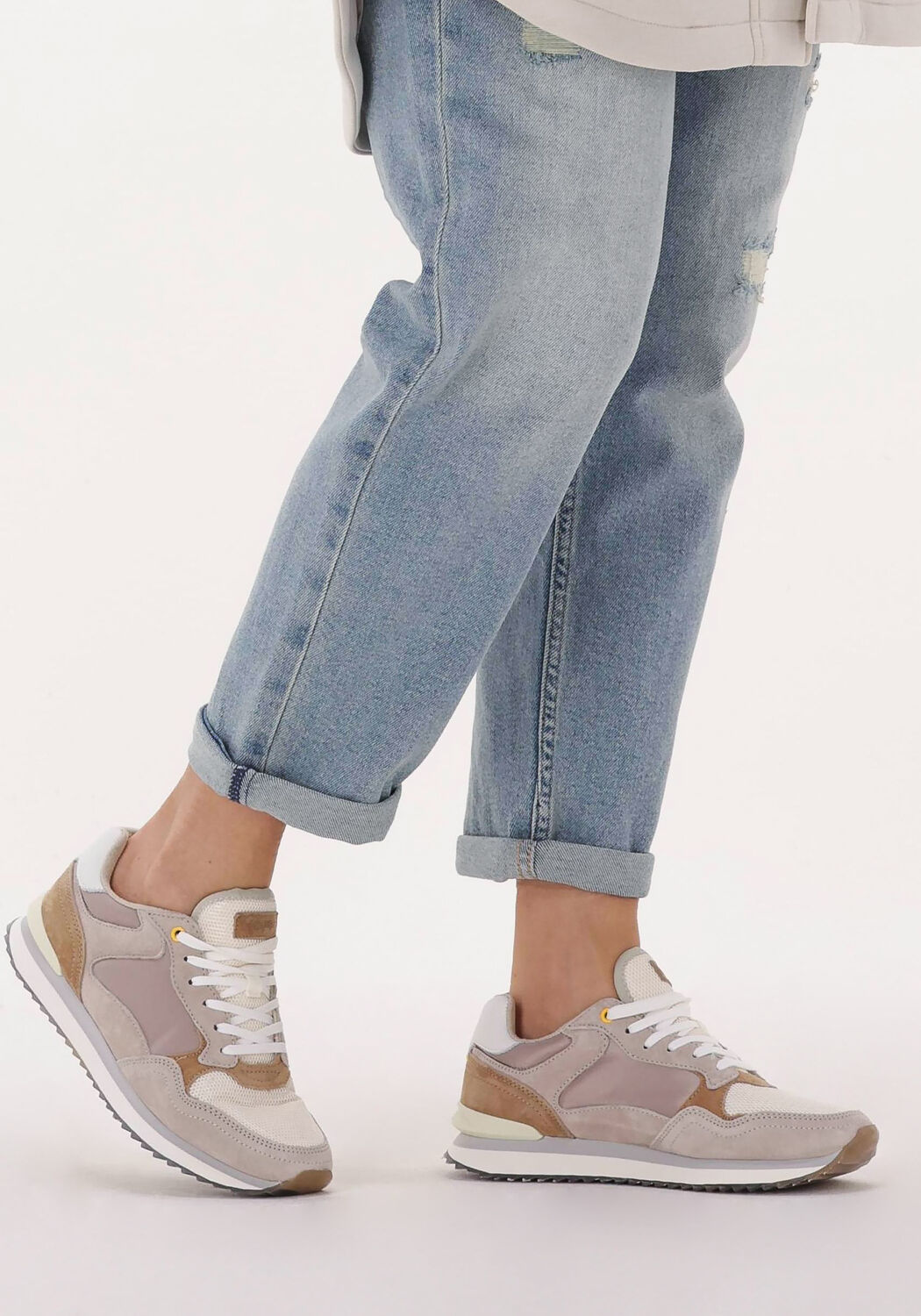 grijze the hoff brand lage sneakers memphis woman
