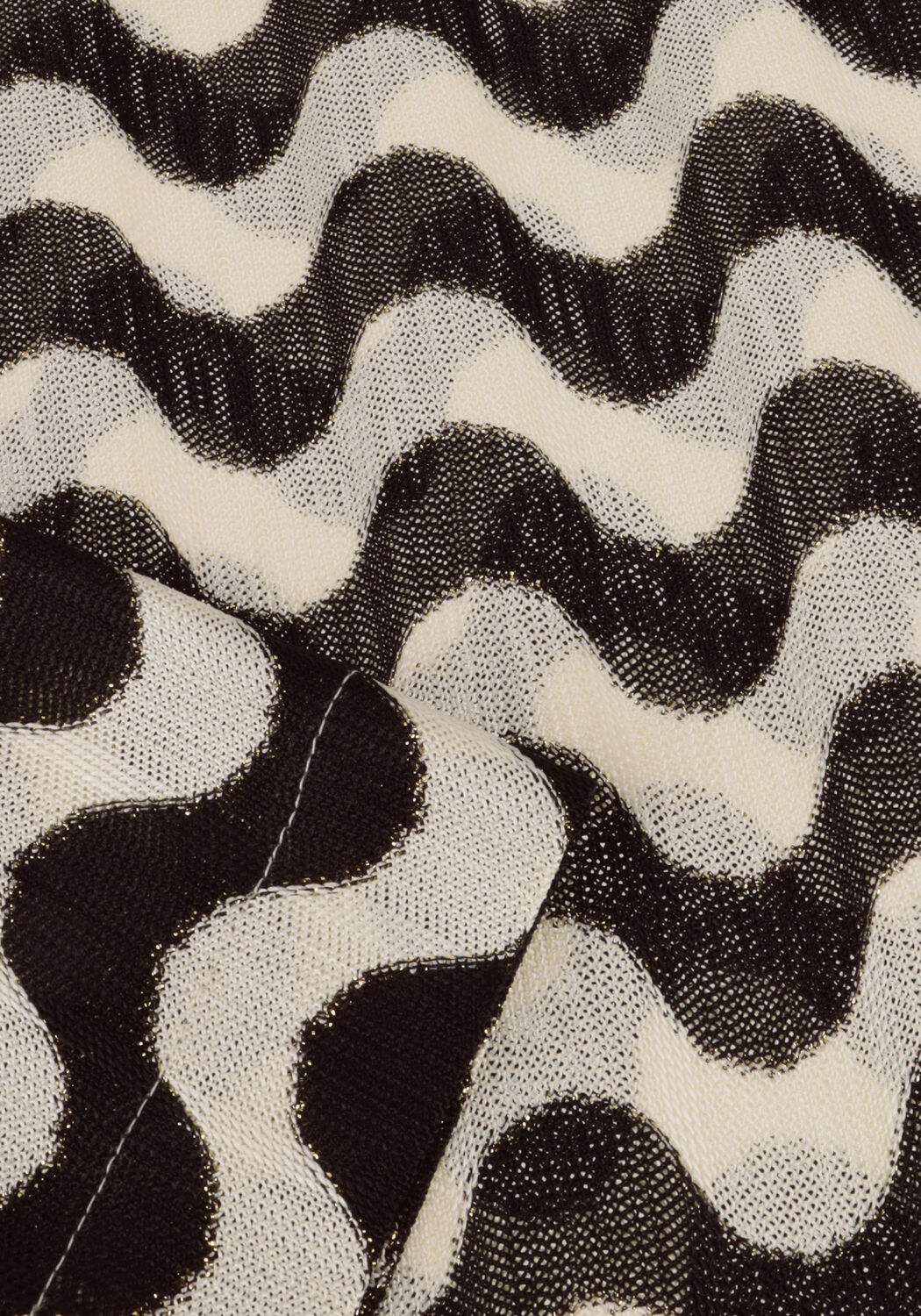 Ecru ANA ALCAZAR T-shirt TOP CREPE - large