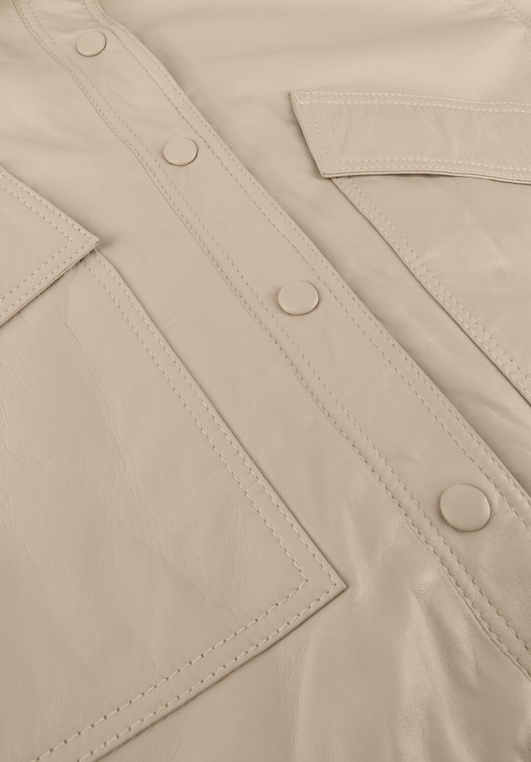 Beige IBANA Leren jas JAREL - large