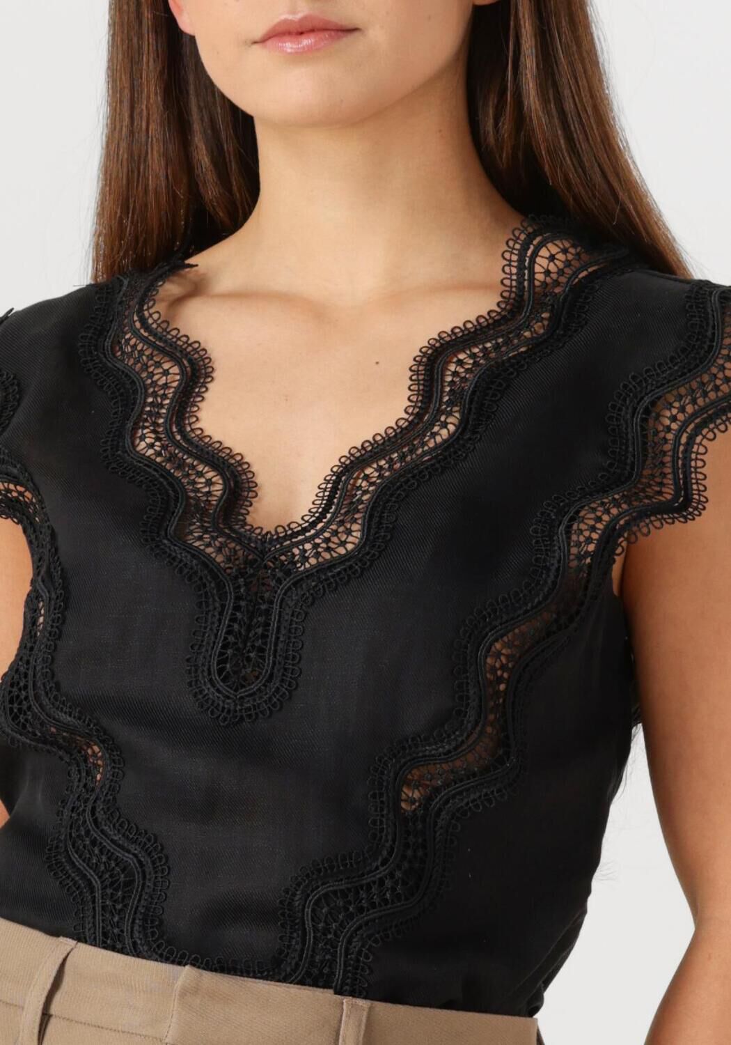 COPENHAGEN MUSE Dames Tops & T-shirts Natuli Top Zwart