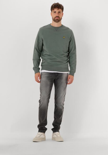 Groene LYLE & SCOTT Trui CREW NECK SWEATSHIRT - large