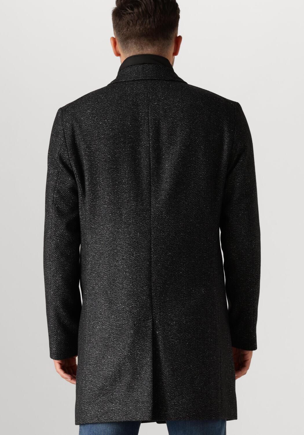 BOSS BLACK Heren Jassen H-hyde-bib-234 Zwart