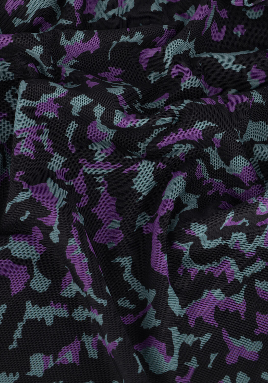 Zwarte JANSEN AMSTERDAM Top LEA - large