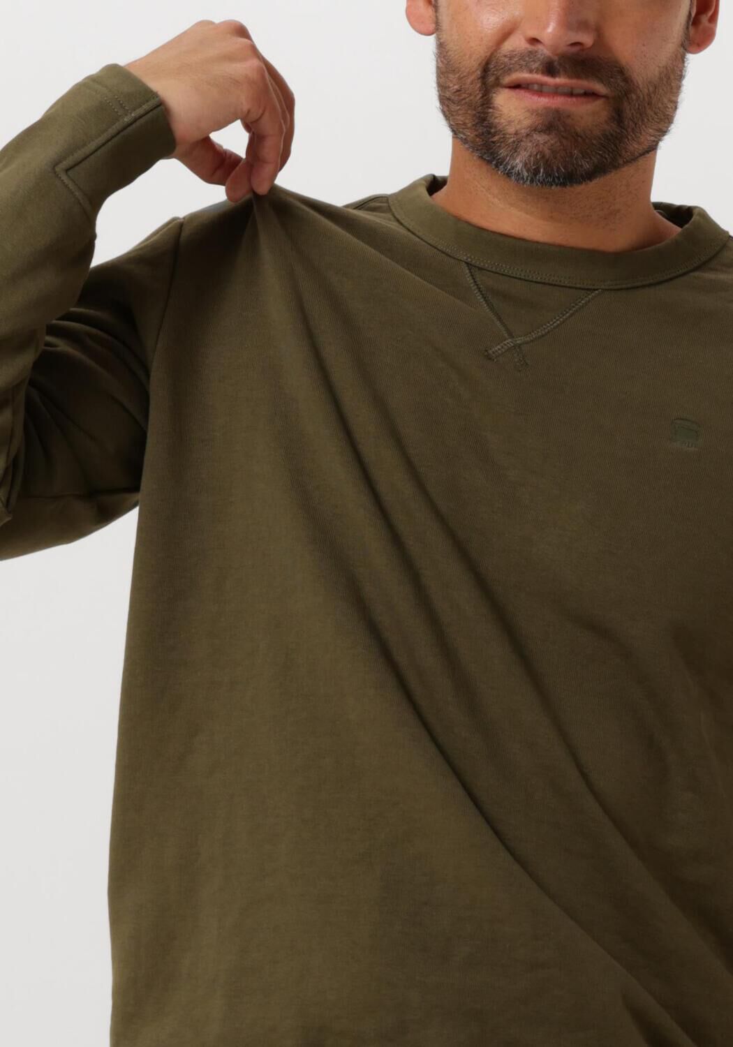 G-STAR RAW Heren Truien & Vesten Nifous R Sw Olijf